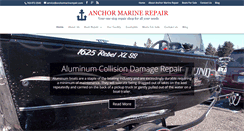 Desktop Screenshot of anchormarinerepair.com